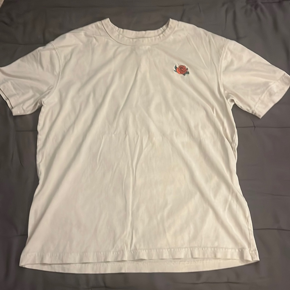 T shirt with rose